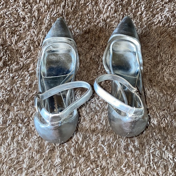 BCBGeneration silver/transparent Cynthia heels - Picture 8 of 10